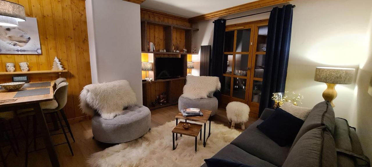 Arc 1950 Appartement De Standing Refuge Du Montagnard, Vue Incroyable Sur Le Montblanc, Skis Aux Pieds Acces Spa Et Piscine Les Arcs  Exteriér fotografie