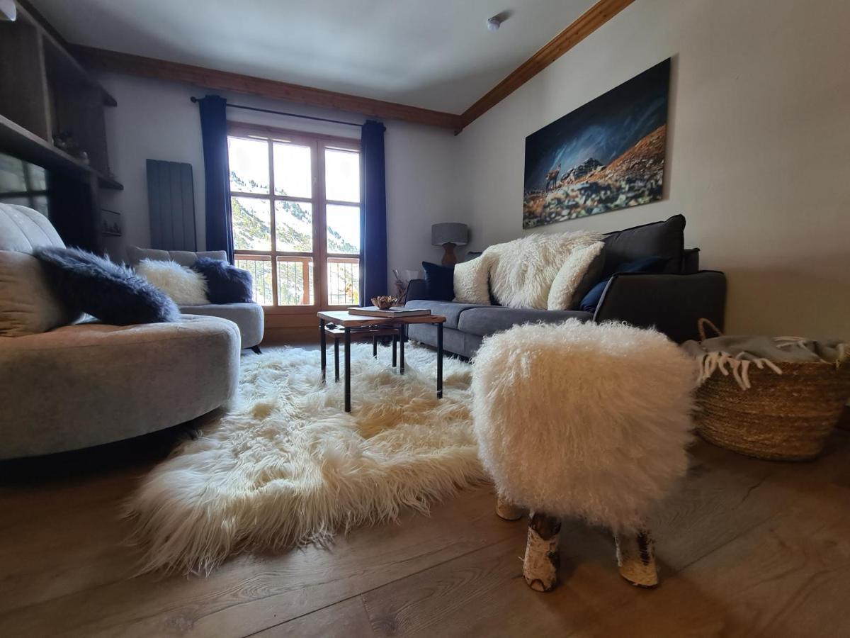 Arc 1950 Appartement De Standing Refuge Du Montagnard, Vue Incroyable Sur Le Montblanc, Skis Aux Pieds Acces Spa Et Piscine Les Arcs  Exteriér fotografie