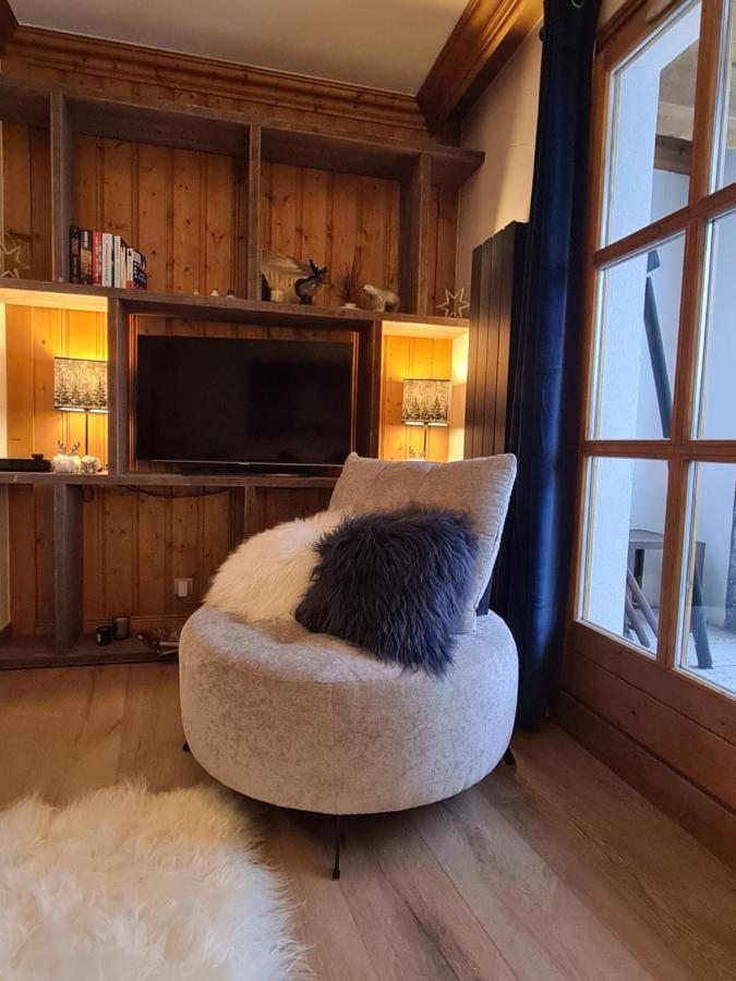 Arc 1950 Appartement De Standing Refuge Du Montagnard, Vue Incroyable Sur Le Montblanc, Skis Aux Pieds Acces Spa Et Piscine Les Arcs  Exteriér fotografie