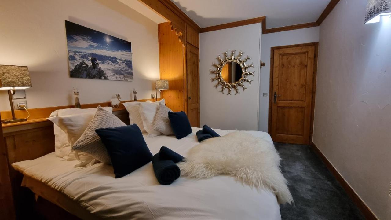 Arc 1950 Appartement De Standing Refuge Du Montagnard, Vue Incroyable Sur Le Montblanc, Skis Aux Pieds Acces Spa Et Piscine Les Arcs  Exteriér fotografie